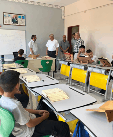 İL MİLLÎ EĞİTİM MÜDÜRÜ AYTEKİN YILMAZ’DAN HAFIZ İMAM HATİP ORTAOKULUNA ZİYARET