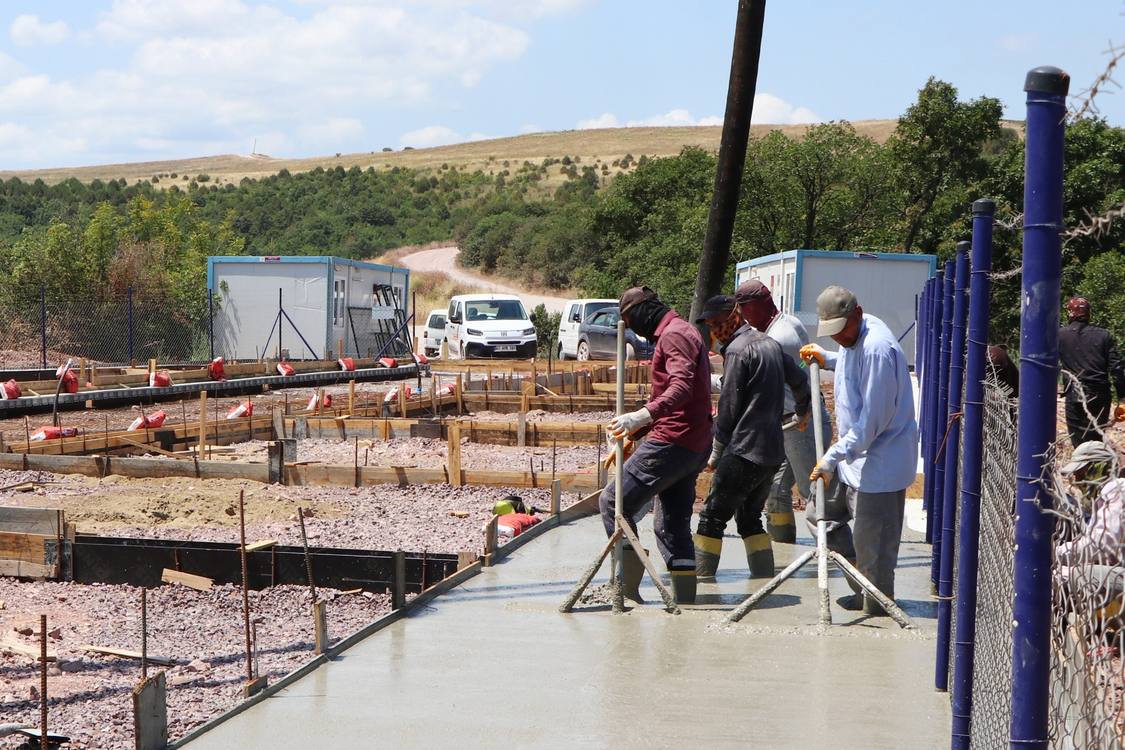 ÇİFTLİKKÖY'DE DOĞAL YAŞAM BARINAĞI ŞEKİLLENİYOR