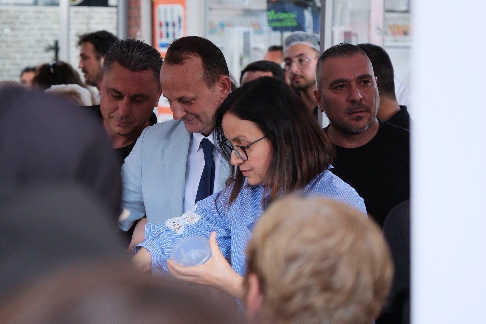 AŞURELER VALİ KAYA VE BAŞKAN YELE'DEN