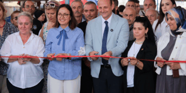 ÇİFTLİKKÖY'DE KADIN EL EMEĞİ PAZARI HİZMETE GİRDİ