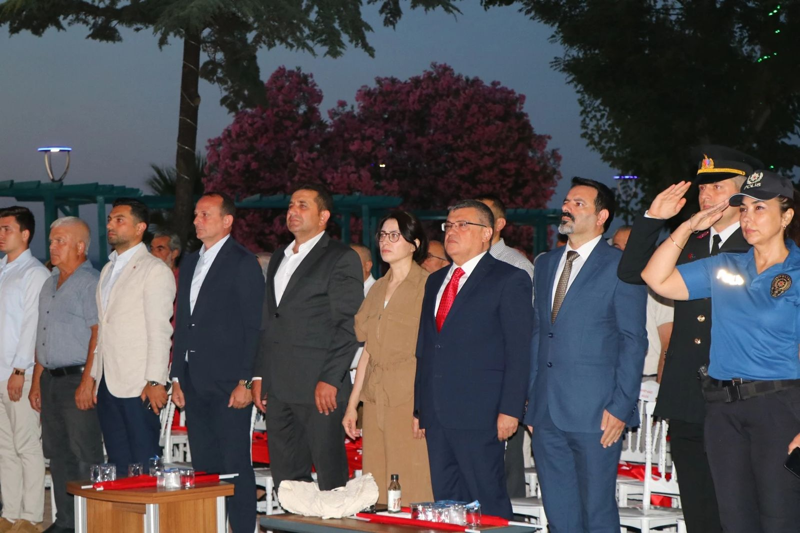 ÇİFTLİKKÖY'DE 15 TEMMUZ'UN 9. YILDÖNÜMÜ ETKİNLİKLERİ GERÇEKLEŞTİRİLDİ