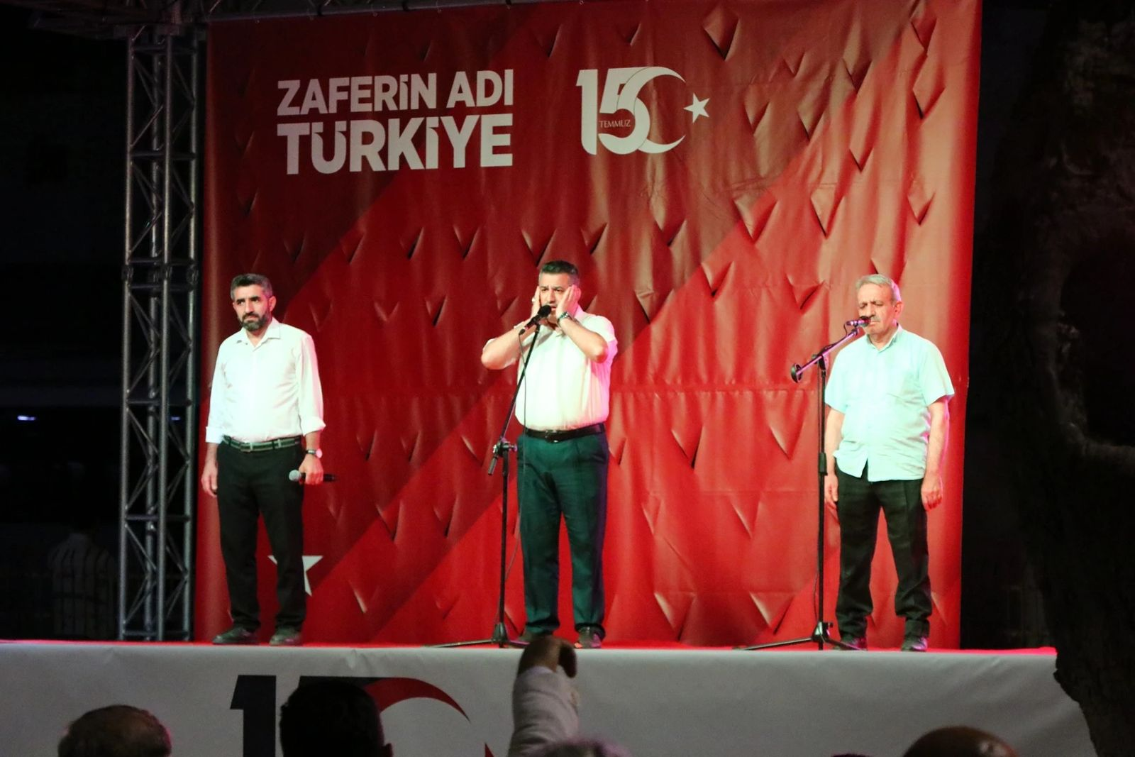 ÇİFTLİKKÖY'DE 15 TEMMUZ'UN 9. YILDÖNÜMÜ ETKİNLİKLERİ GERÇEKLEŞTİRİLDİ
