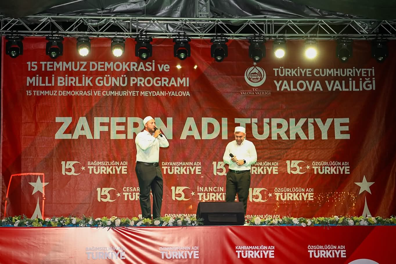 "Zaferin Adı: TÜRKİYE" – Yalova’da 15 Temmuz Demokrasi ve Millî Birlik Günü Anıldı