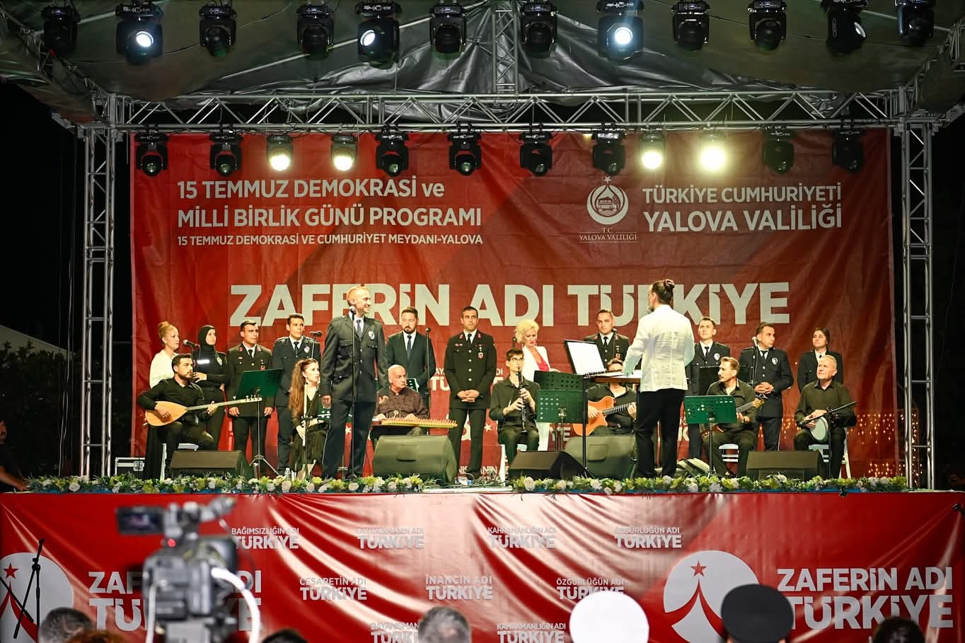 "Zaferin Adı: TÜRKİYE" – Yalova’da 15 Temmuz Demokrasi ve Millî Birlik Günü Anıldı