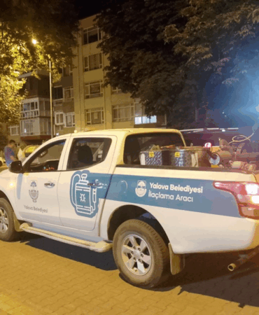 İLAÇLAMA ARALIKSIZ OLARAK DEVAM EDİYOR