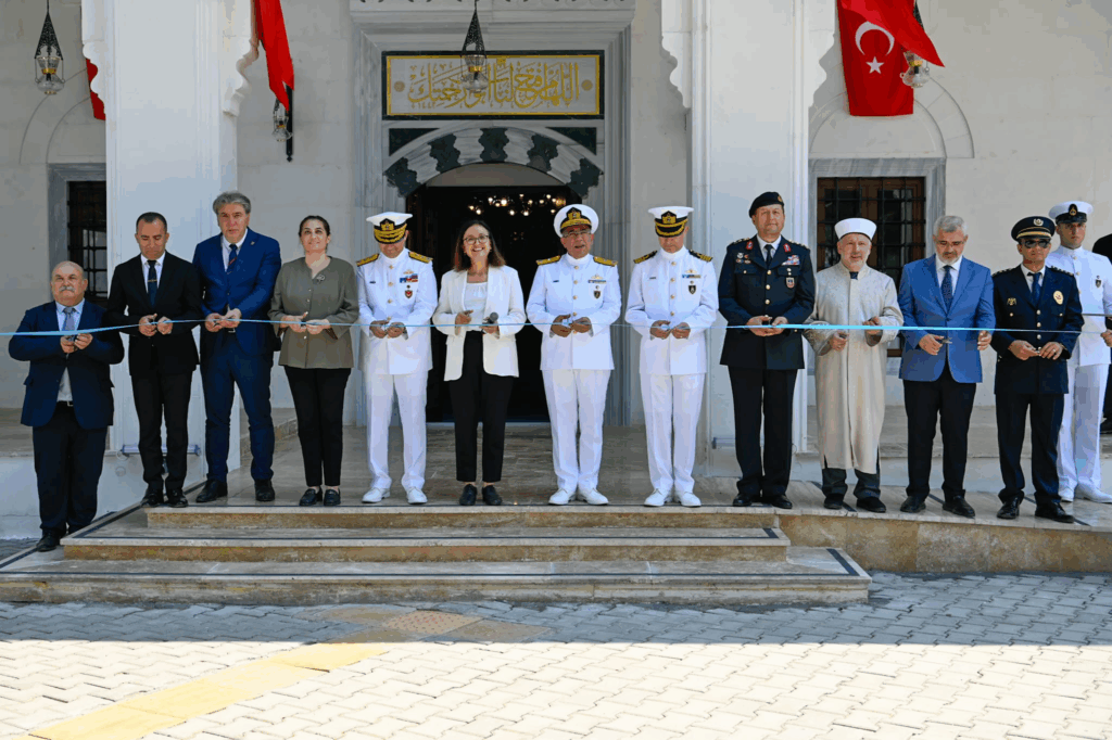 CUMHURBAŞKANI ERDOĞAN, MİLLİ SAVUNMA ÜNİVERSİTESİ CAMİLERİNİN AÇILIŞINA CANLI BAĞLANTIYLA KATILDI