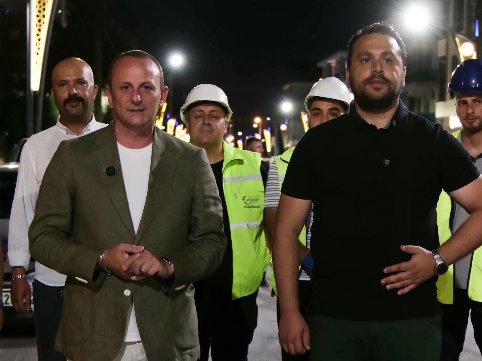 ÇİFTLİKKÖY YENİ NESİL AYDINLATMALARLA IŞILDIYOR