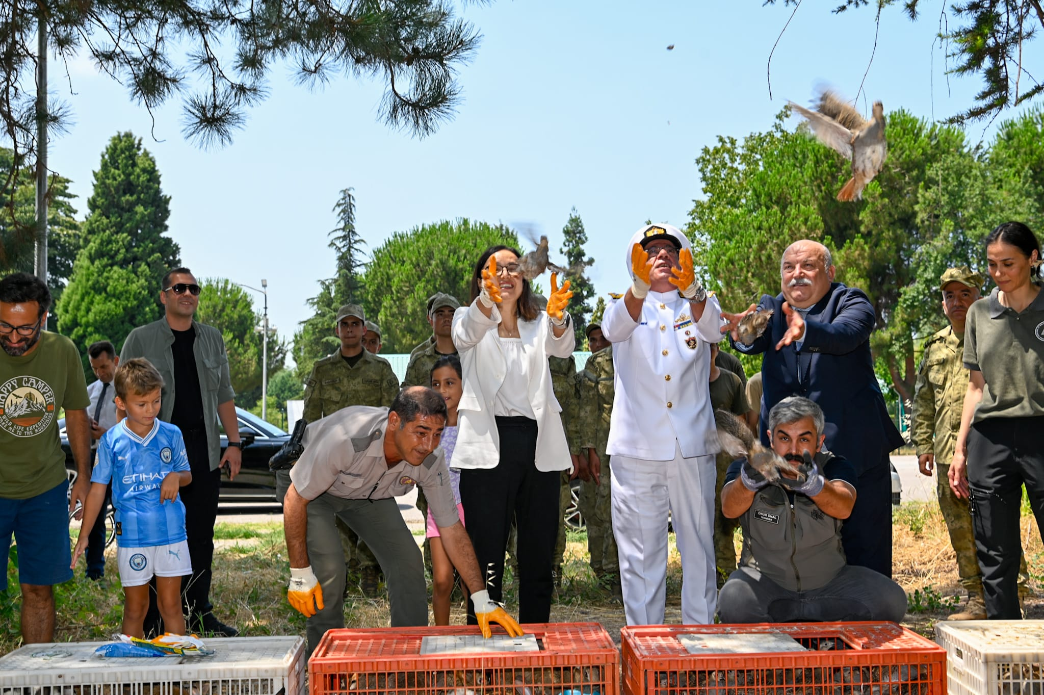 Yalova’da 300 Keklik Doğaya Salındı