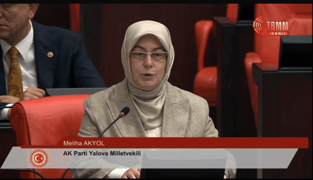 AK Parti Yalova Milletvekili Meliha Akyol, Yalova’nın Kurtuluşunun 104. Yıl Dönümünde TBMM’de Konuştu