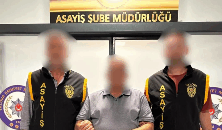 Yalova’da 21 Yıl Kesinleşmiş Hapis Cezası Bulunan Firari Yakalandı