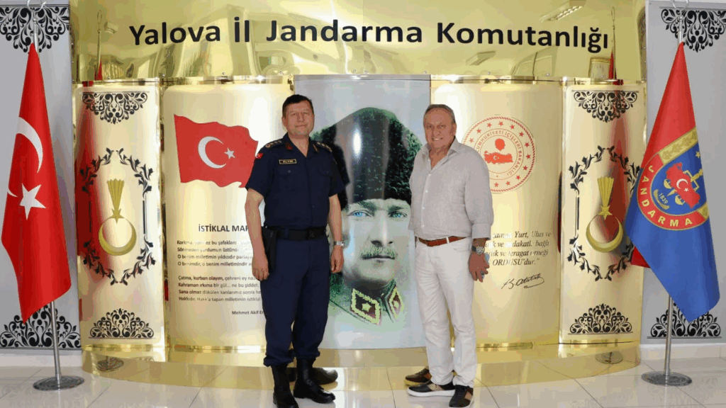 YALOVA'DA KURUMSAL ZİYARET: KENT KONSEYİ’NDEN JANDARMA KOMUTANLIĞI’NA NEZAKET ZİYARETİ