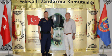 YALOVA'DA KURUMSAL ZİYARET: KENT KONSEYİ’NDEN JANDARMA KOMUTANLIĞI’NA NEZAKET ZİYARETİ