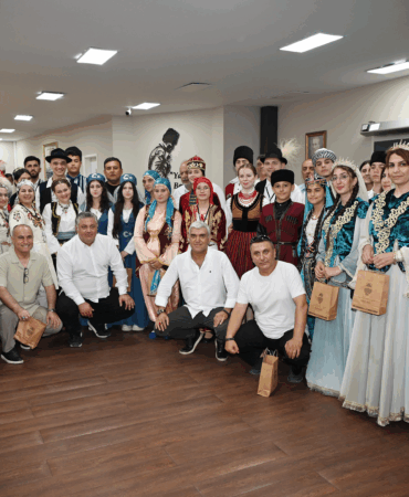 YAFEM'İN TÜRK DÜNYASI TEMSİLCİLERİ YALOVA BELEDİYESİ'NDE AĞIRLANDI