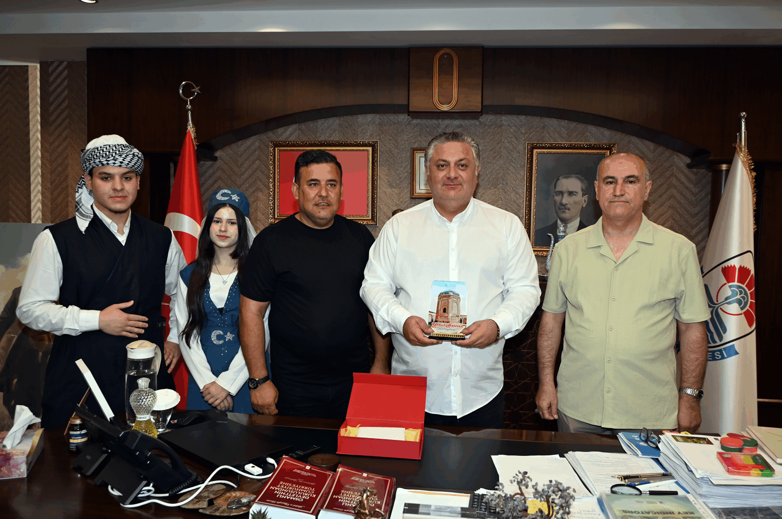 YAFEM'İN TÜRK DÜNYASI TEMSİLCİLERİ YALOVA BELEDİYESİ'NDE AĞIRLANDI