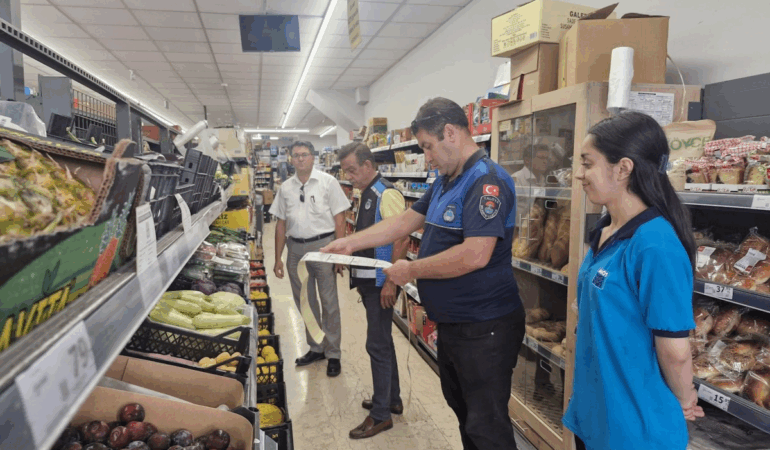 YALOVA BELEDİYESİ'NDEN GIDA GÜVENCESİNE YÖNELİK SIKI TAKİP
