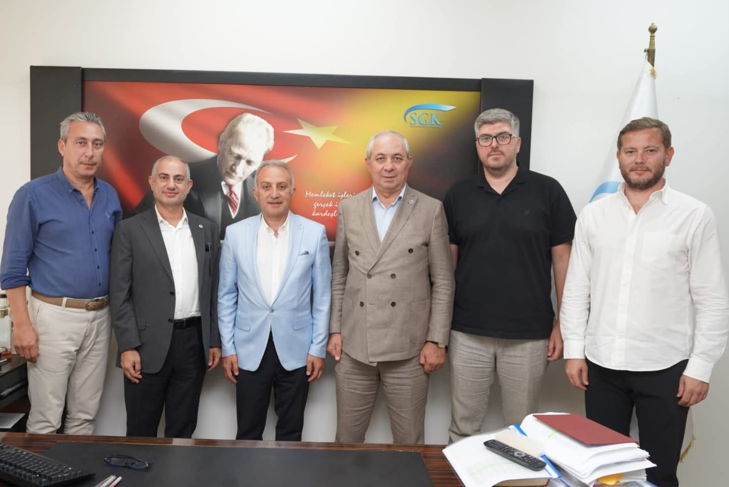 YTSO Heyetinden SGK Yalova İl Müdürlüğü’ne Ziyaret