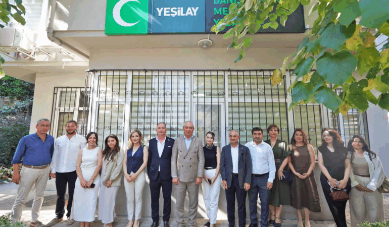 YTSO’dan Yeşilay Yalova Şubesine Destek Ziyareti
