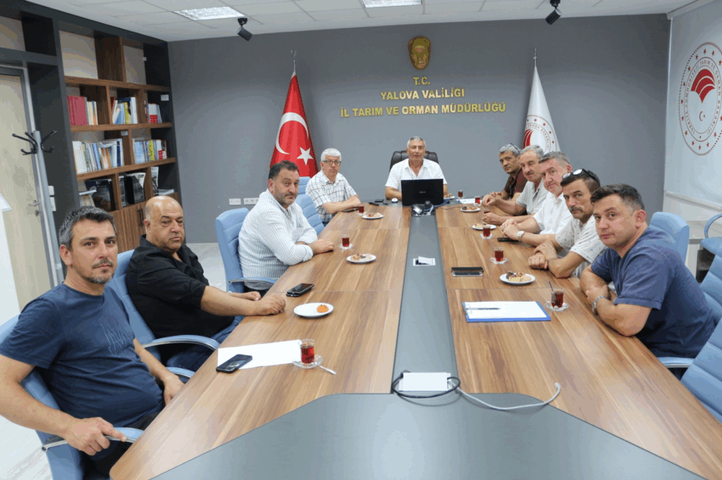 Yalova’da Köy Muhtarlarına Şap Hastalığı Eğitimi Verildi