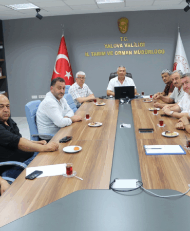 Yalova’da Köy Muhtarlarına Şap Hastalığı Eğitimi Verildi