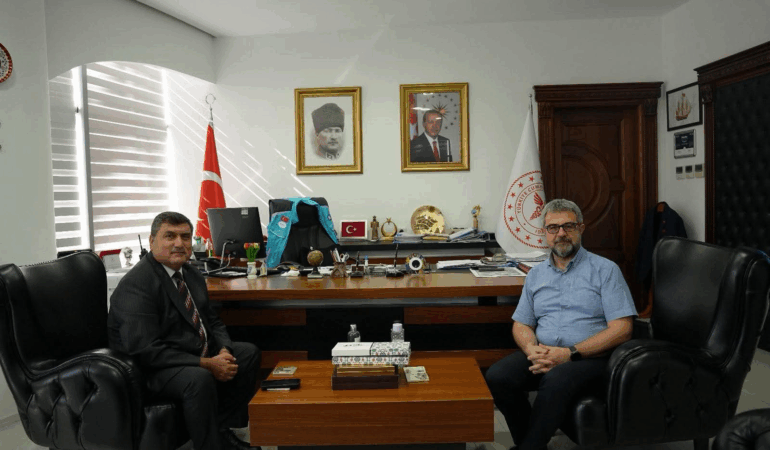 Sultanbeyli Kaymakamı Kemal Şahin'den Yalova İl Sağlık Müdürü Kaşıkcı’ya Nezaket Ziyareti