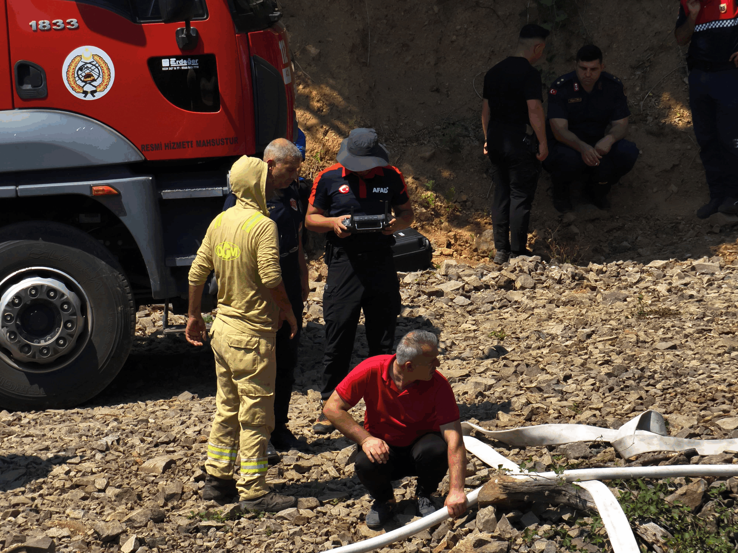Yalova’da Orman Yangını Büyümeden Söndürüldü