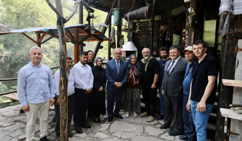 Vali Erol, Küpkaya Kanyonu’nunda İncelemede Bulundu