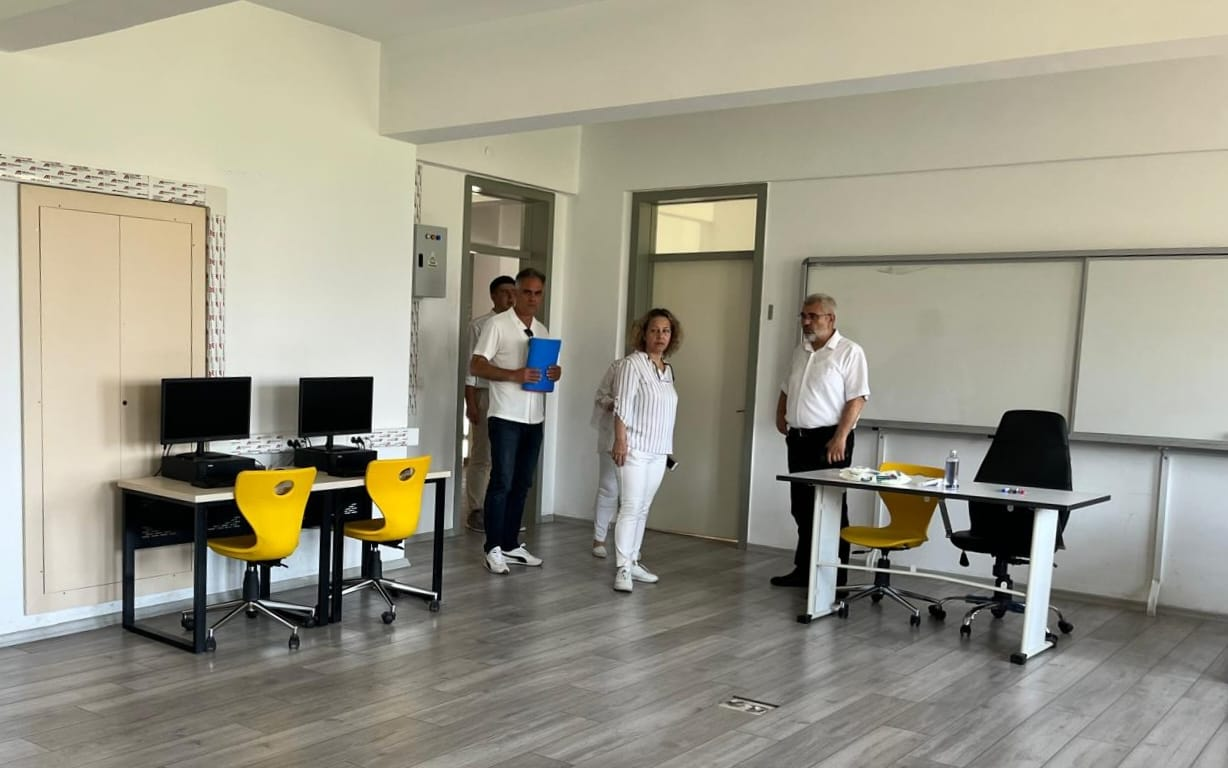 YENİ EĞİTİM ÖĞRETİM YILI HAZIRLIKLARI YERİNDE İNCELENDİ