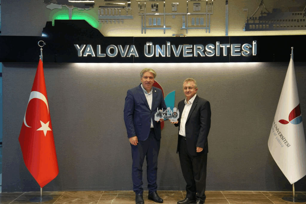 Rektör Prof. Dr. Atsü’den Yalova Üniversitesi Rektörü Prof. Dr. Bahçekapılı’ya Nezaket Ziyareti