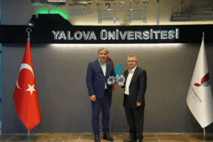 Rektör Prof. Dr. Atsü’den Yalova Üniversitesi Rektörü Prof. Dr. Bahçekapılı’ya Nezaket Ziyareti