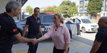 Başkan Fazlaca, Fedakar İtfaiyecilere Teşekkür Etti