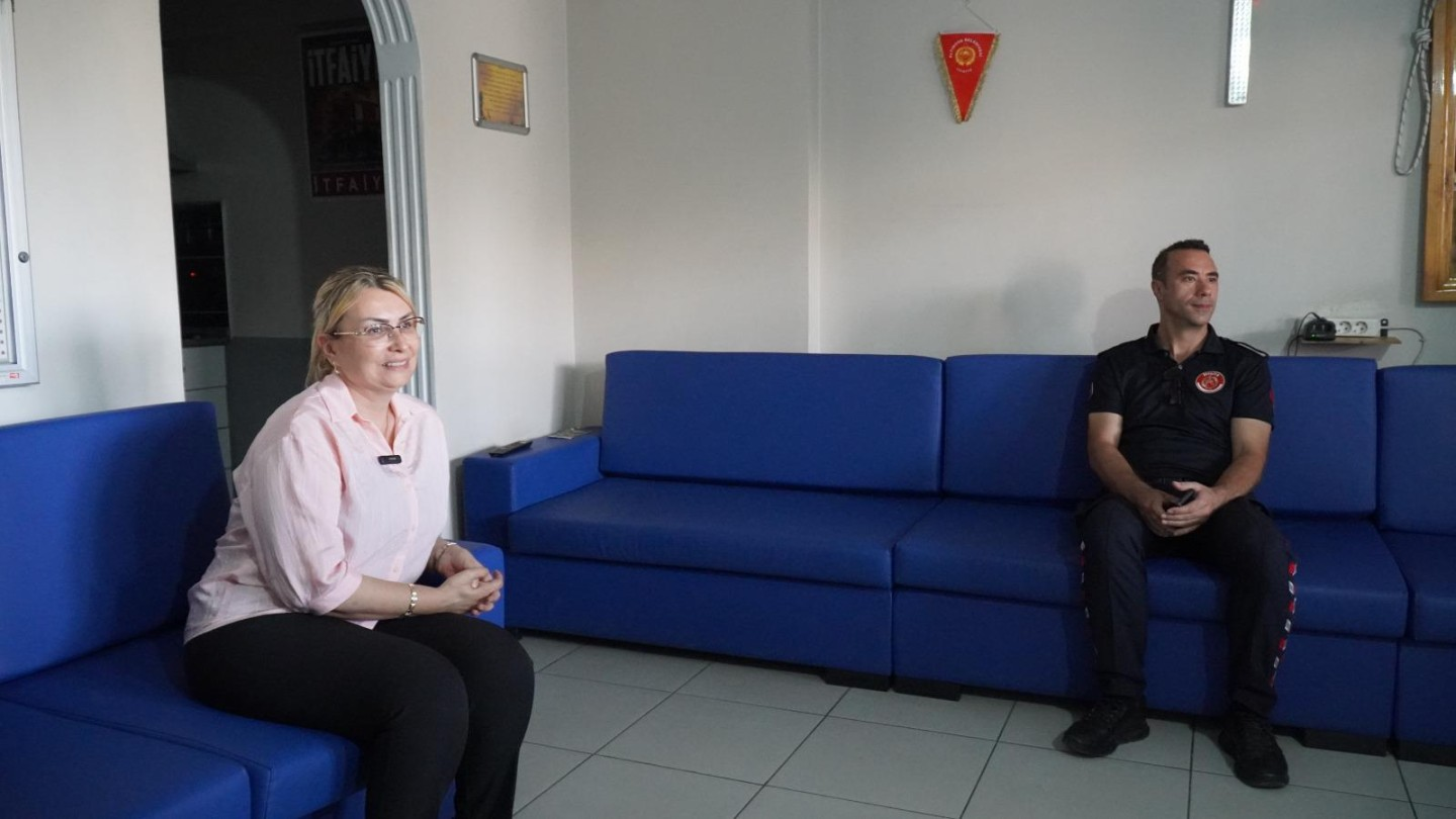 Başkan Fazlaca, Fedakar İtfaiyecilere Teşekkür Etti