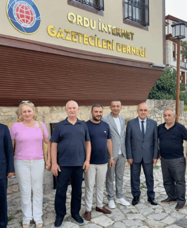 Vali Muammer Erol’dan Ordu İnternet Gazetecileri Derneği’ne Ziyaret