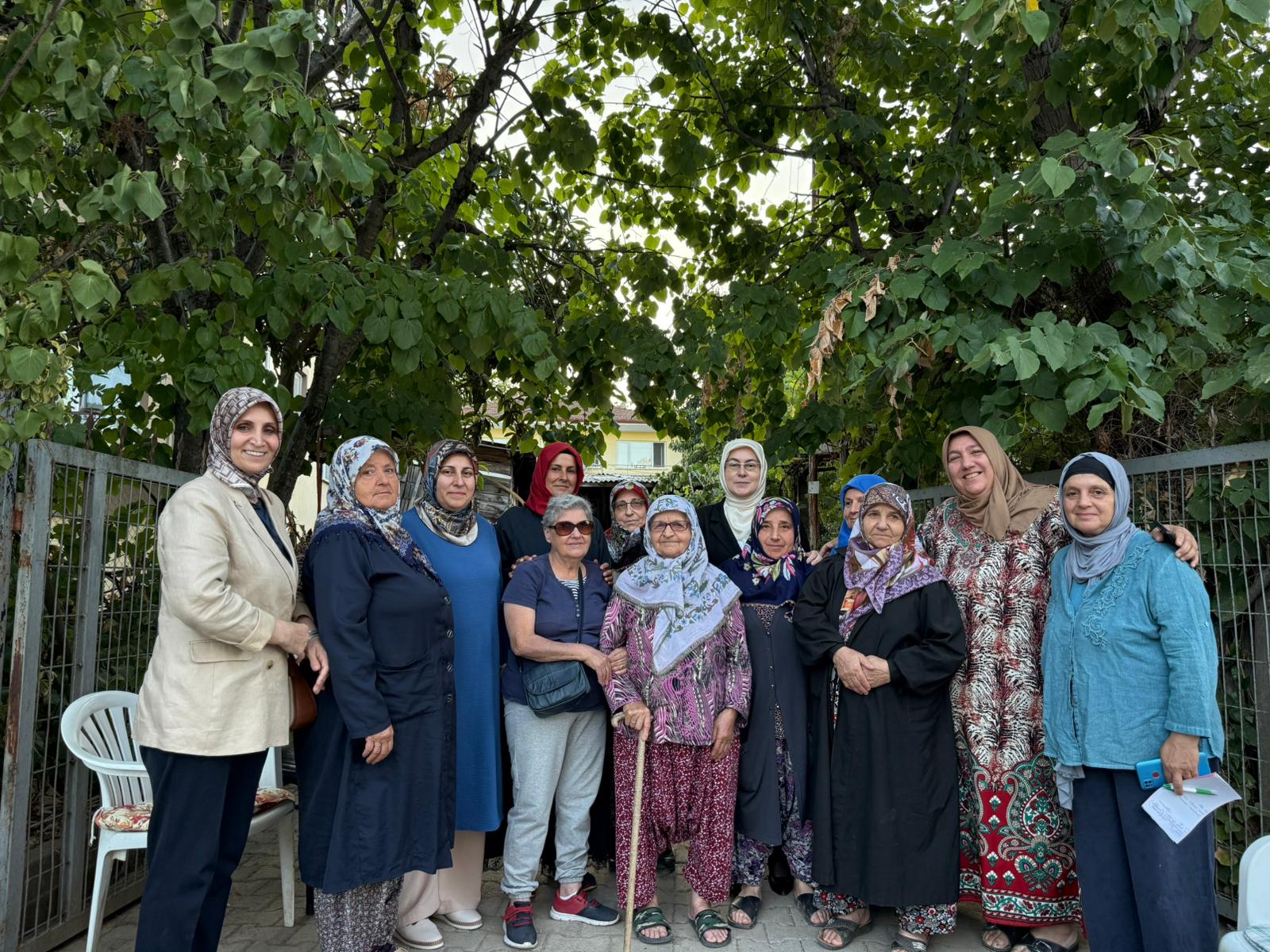 MELİHA AKYOL’DAN ÇİFTLİKKÖY KÖYLERİNE ZİYARET