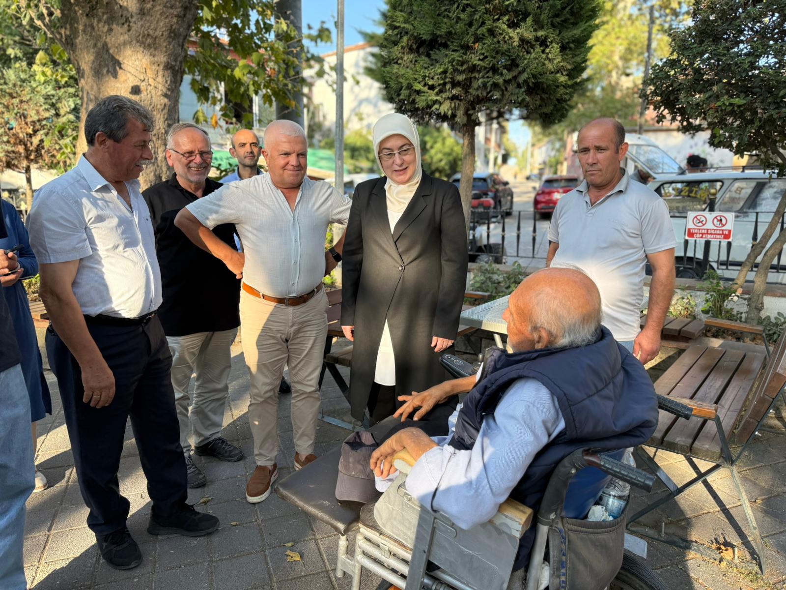 MELİHA AKYOL’DAN ÇİFTLİKKÖY KÖYLERİNE ZİYARET