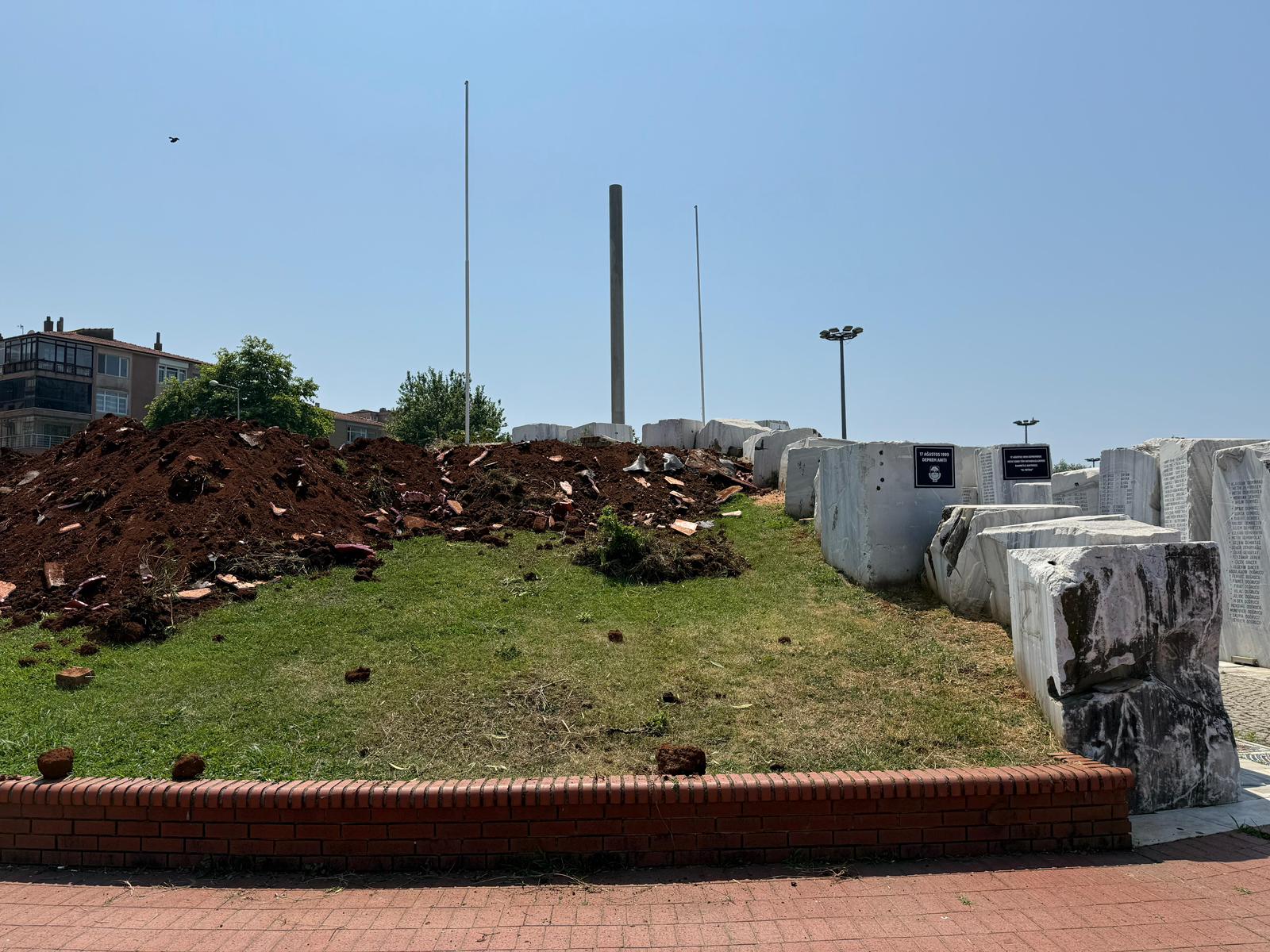 DEPREM ANITI’NDA BAKIM VE ONARIM ÇALIŞMALARI TAMAMLANDI