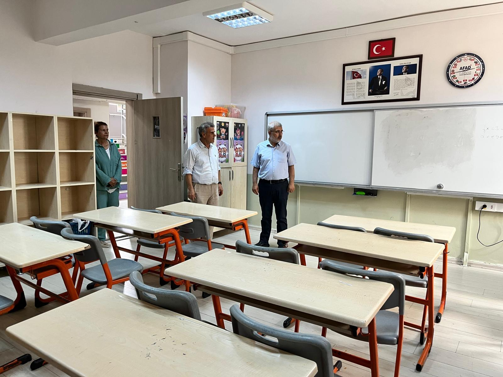 YENİ EĞİTİM ÖĞRETİM YILINA HAZIRLIKLAR SÜRÜYOR