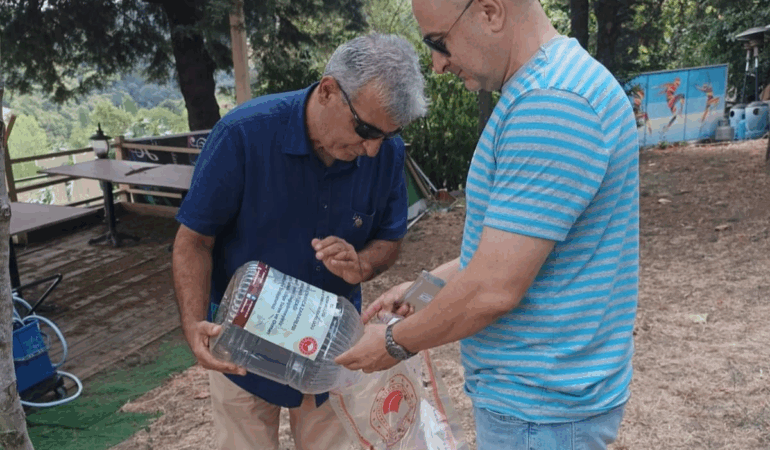 KAHVERENGİ KOKARCA ZARARLISI İLE MÜCADELE ÇALIŞMALARI HIZ KESMEDEN DEVAM EDİYOR