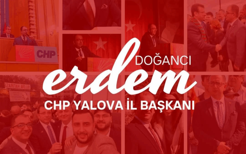 CHP Yalova İl Başkanı Erdem Doğancı, Kırmızı Liste ile Yeniden Adaylığını Açıkladı