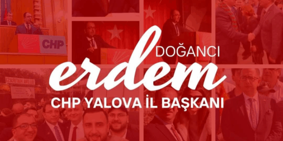 CHP Yalova İl Başkanı Erdem Doğancı, Kırmızı Liste ile Yeniden Adaylığını Açıkladı