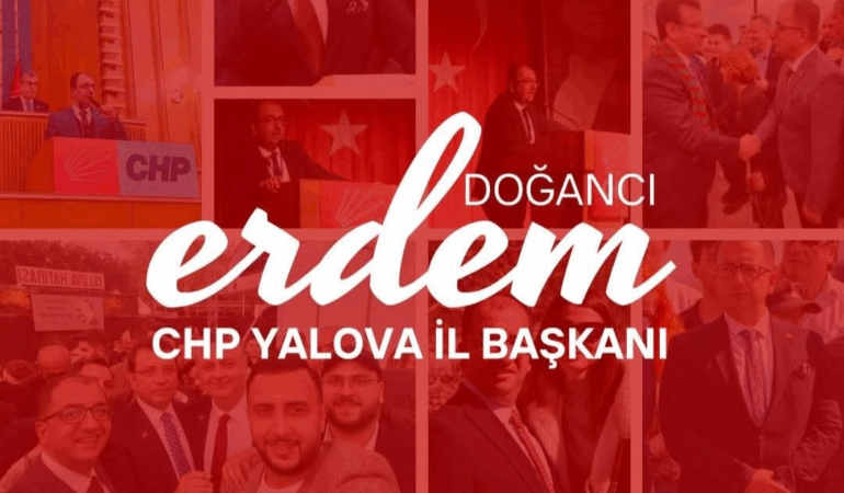 CHP Yalova İl Başkanı Erdem Doğancı, Kırmızı Liste ile Yeniden Adaylığını Açıkladı