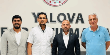 AK Parti Yalova İl Başkanı Umut Güçlü’den Hastane Ziyareti