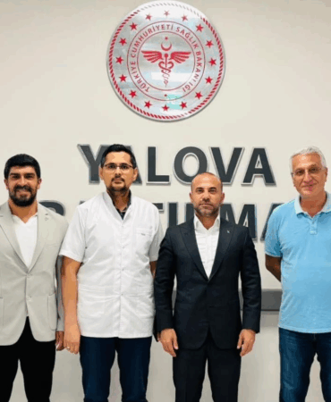 AK Parti Yalova İl Başkanı Umut Güçlü’den Hastane Ziyareti
