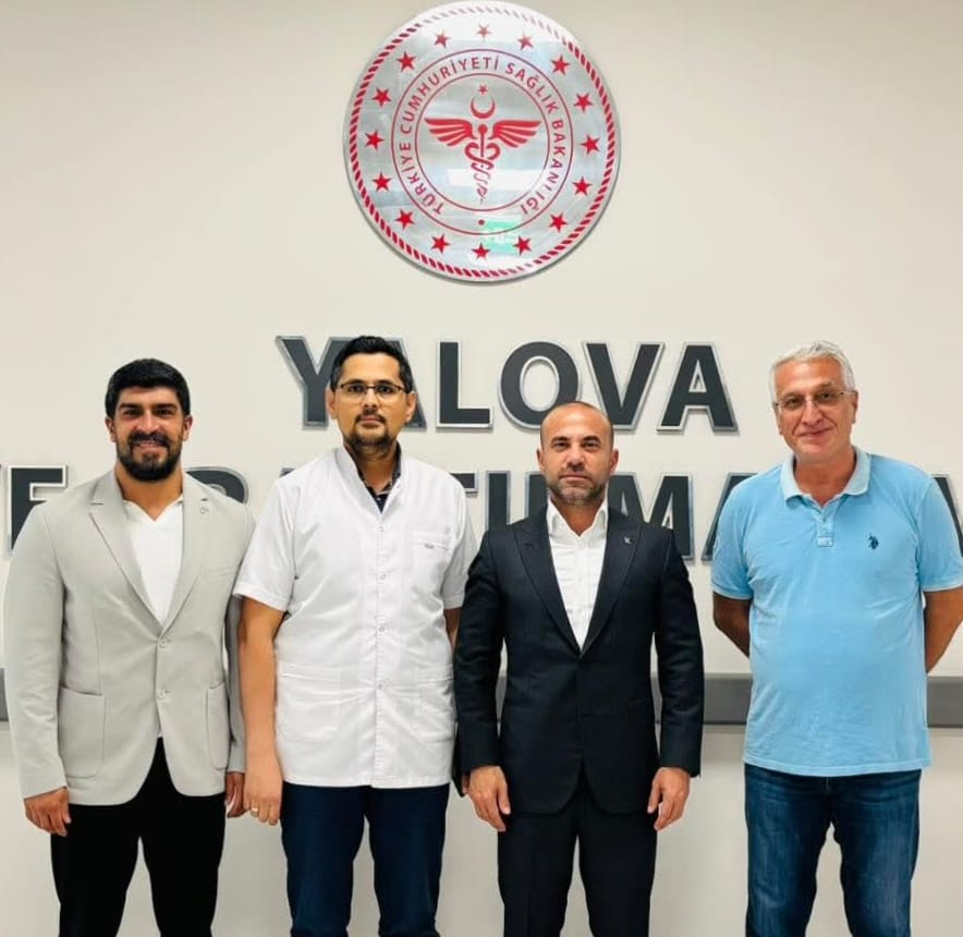 AK Parti Yalova İl Başkanı Umut Güçlü’den Hastane Ziyareti