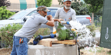 ÇİFTLİKKÖY’DE PEYZAJ ALANLARINA OTOMATİK SULAMA DESTEĞİ