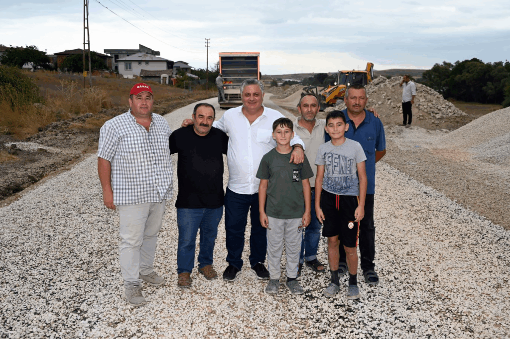 BAŞKAN GÜREL YOL ÇALIŞMALARINI YERİNDE İNCELEDİ