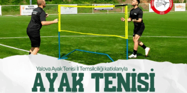 ÇİFTLİKKÖY AYAK TENİSİ TURNUVASI İÇİN KAYITLAR BAŞLADI
