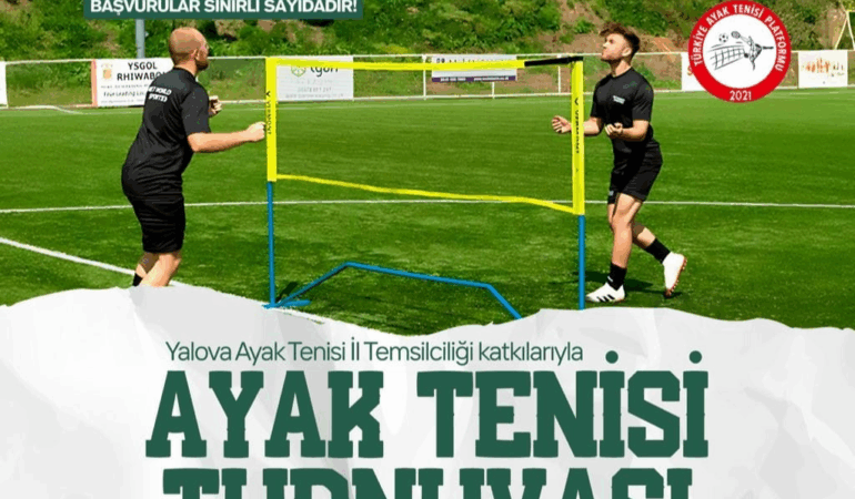 ÇİFTLİKKÖY AYAK TENİSİ TURNUVASI İÇİN KAYITLAR BAŞLADI