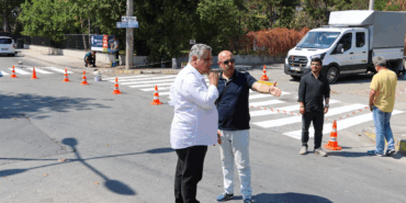 BAŞKAN GÜREL SAHADA ÇALIŞMALARI YAKINDAN TAKİP ETTİ