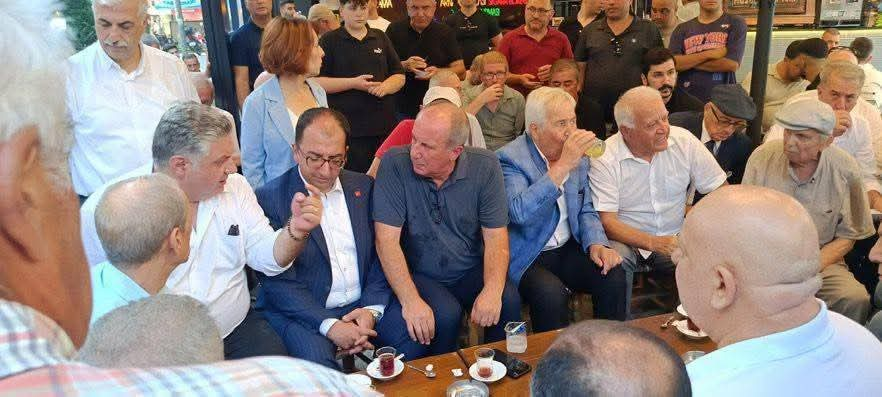 MUHARREM İNCE, CHP YALOVA İL BAŞKANLIĞI’NI ZİYARET ETTİ