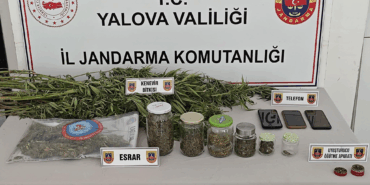 YALOVA'DA JANDARMADAN UYUŞTURUCU OPERASYONU: 3 ŞÜPHELİ GÖZALTINA ALINDI